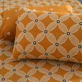 Mustard Geometric - Bedset
